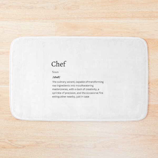 Item preview, Chef Definition Sticker | Gift for Culinary Artists and Food Lovers designed and sold by FunDifference.