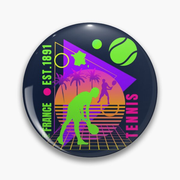 Item preview, France Tennis 80s retro80 designed and sold by Marshaunmoose.