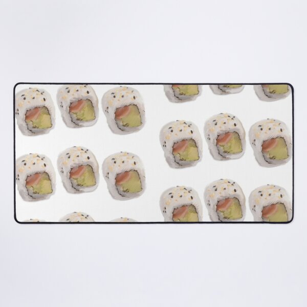 Item preview, Vibrant Salmon and Avocado Sushi Artwork - Japanese Food Lovers designed and sold by Biskit222.
