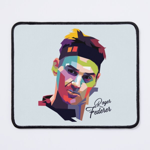 Item preview, Roger Federer Pop Art Portrait133 designed and sold by Marshaunmoose.