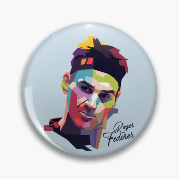 Item preview, Roger Federer Pop Art Portrait133 designed and sold by Marshaunmoose.
