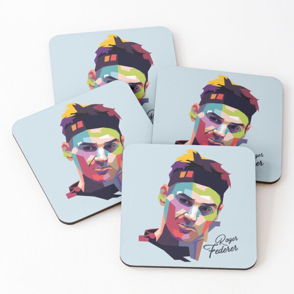 Item preview, Roger Federer Pop Art Portrait133 designed and sold by Marshaunmoose.