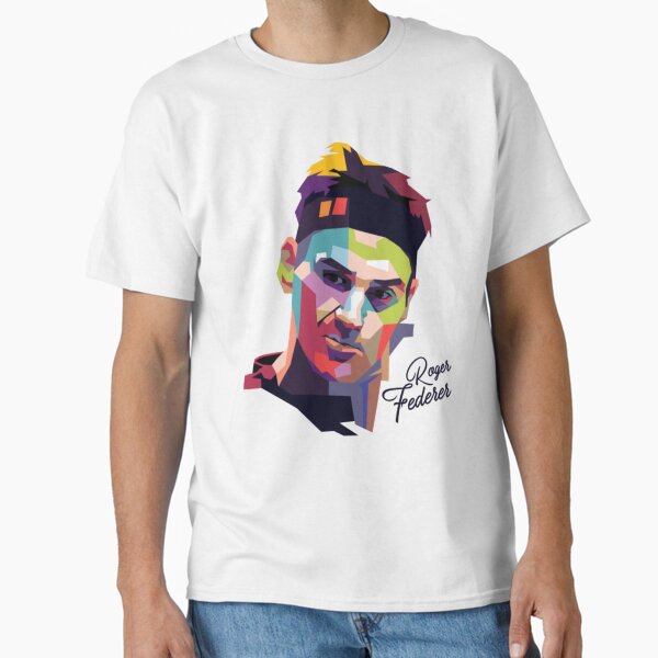 Item preview, Roger Federer Pop Art Portrait133 designed and sold by Marshaunmoose.