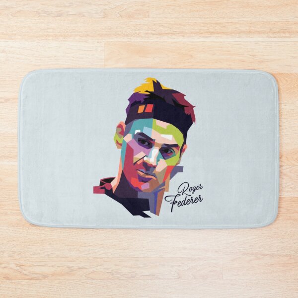 Item preview, Roger Federer Pop Art Portrait133 designed and sold by Marshaunmoose.