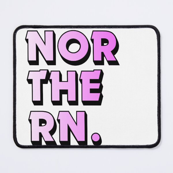 Item preview, Northern. - Pink & White designed and sold by (Not) The Wednesday Shop.