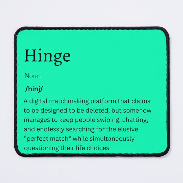Item preview, Hinge Definition Sticker | Symbol of Connection and Possibility designed and sold by FunDifference.