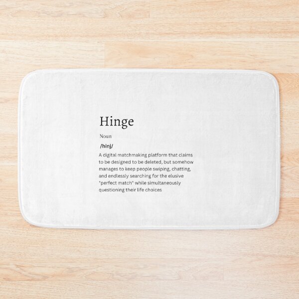 Item preview, Hinge Definition Sticker | Symbol of Connection and Possibility designed and sold by FunDifference.