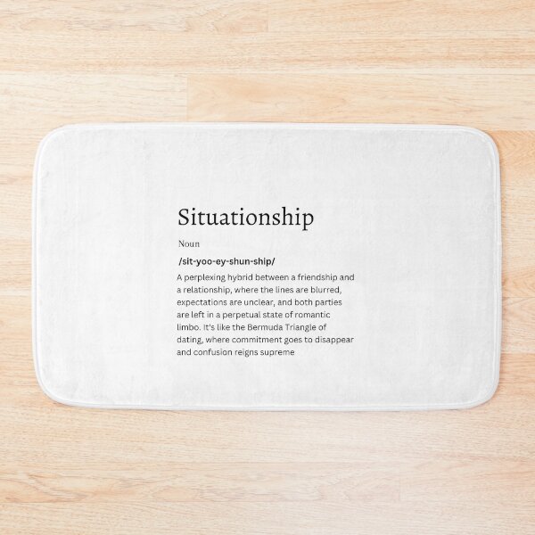 Item preview, Situationship Definition Sticker | Navigating the Realm of Uncertainty designed and sold by FunDifference.