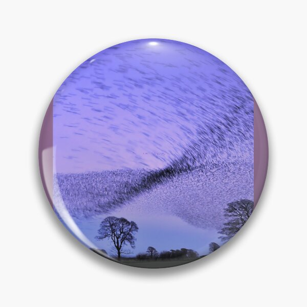 Item preview, Gretna Starlings and the Murmuration Art Print 	 designed and sold by gnapztbh53.