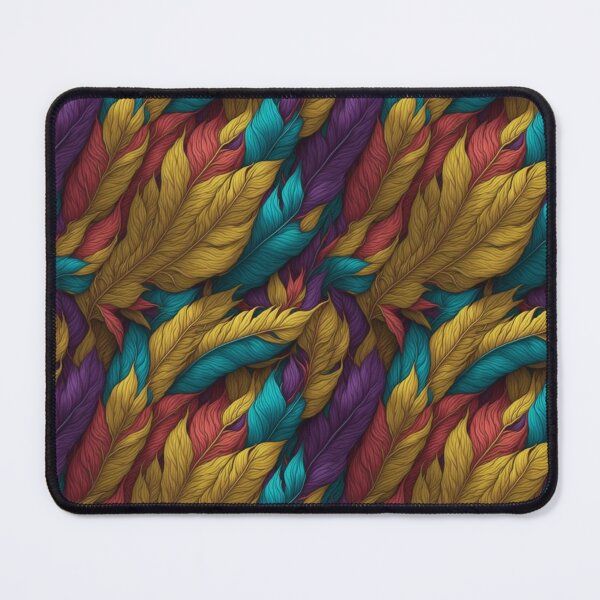 Item preview, Colorful Feather pattern designed and sold by kiyaansh16.