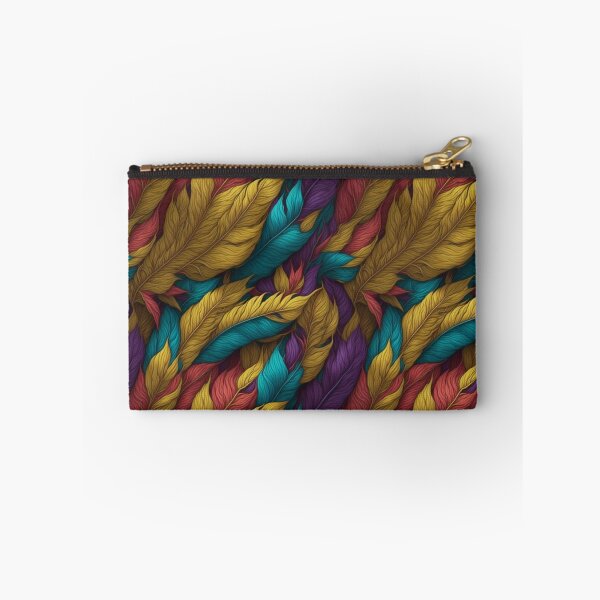 Item preview, Colorful Feather pattern designed and sold by kiyaansh16.