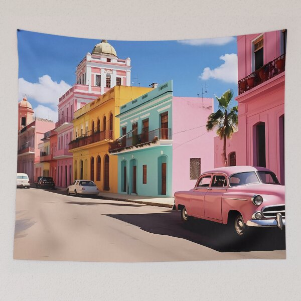Item preview, Colorful Streets of Cuba: A Snapshot of Vibrant Life designed and sold by SingularityGeek.