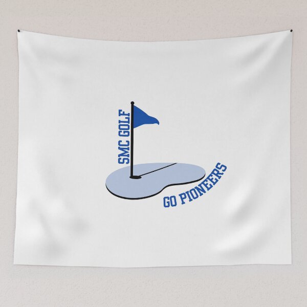 Item preview, SMC Pioneers Golf Flag Logo designed and sold by vfidelis25.