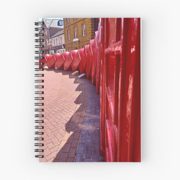 Item preview, Falling Red Phoneboxes designed and sold by SaveUrSoap.
