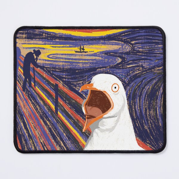 Item preview, The scream (of the seagull) designed and sold by Captain Chromatic.