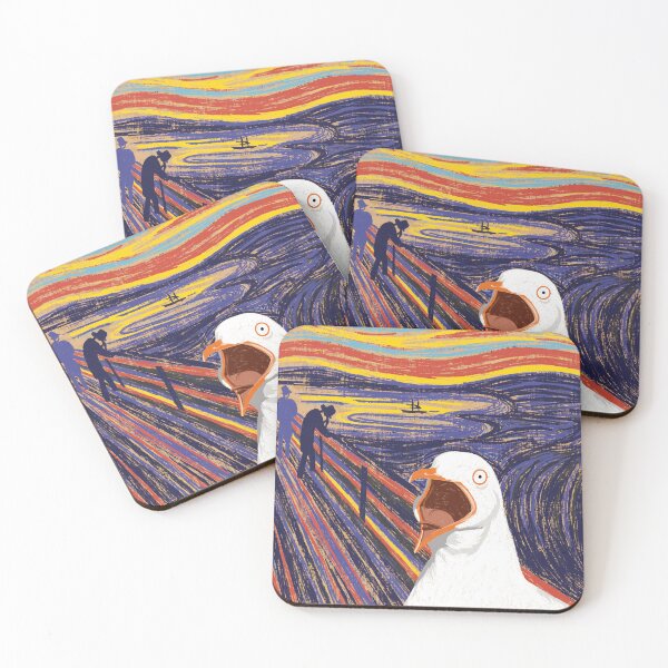Item preview, The scream (of the seagull) designed and sold by Captain Chromatic.