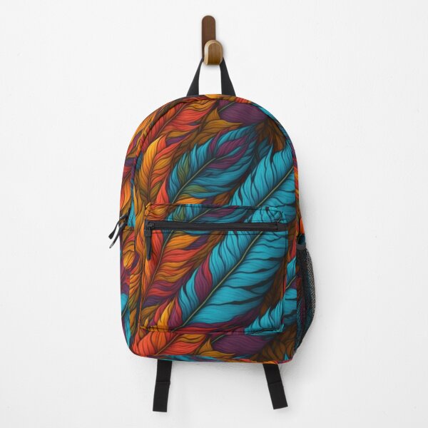 Item preview, Colorful Feather pattern designed and sold by kiyaansh16.