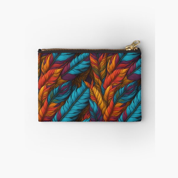 Item preview, Colorful Feather pattern designed and sold by kiyaansh16.