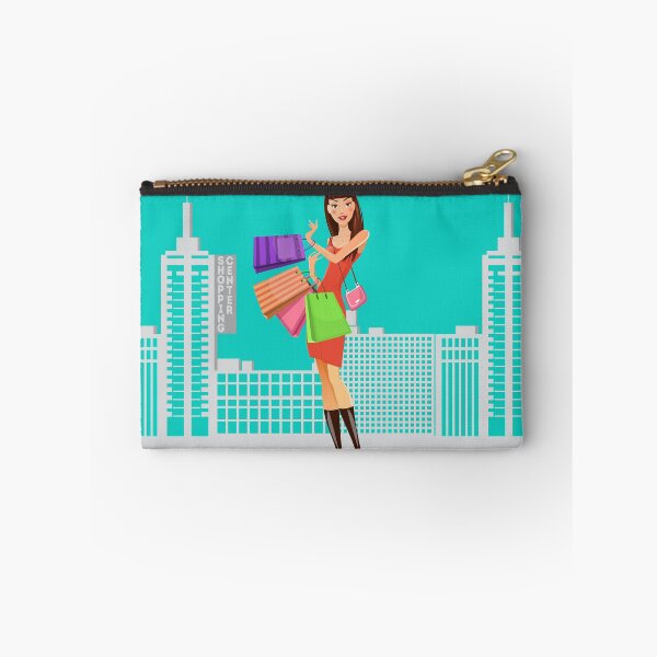 Item preview, Girl with Shopping Bags. Woman on Shopping. Sale Banner.  designed and sold by ivector.