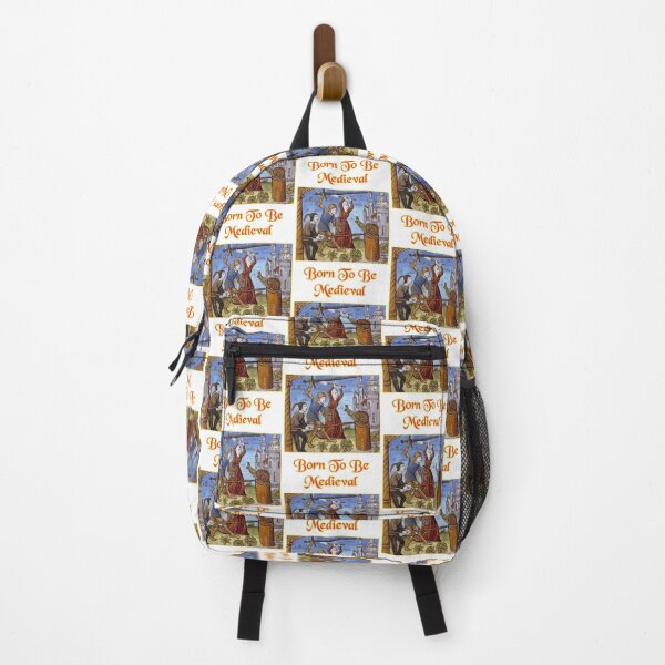 Item preview, 'Born To Be Medieval' Snail Fight Naïve Painting - Medieval Designs Collection designed and sold by Ridiculam Toga.