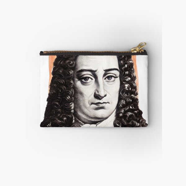Item preview, German Mathematician Gottfried Wilhelm Leibniz illustration  designed and sold by Litstoy.