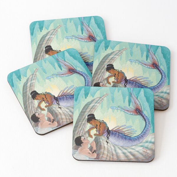 Item preview, Kaz admires mermaid Inej designed and sold by Arany-Studio.