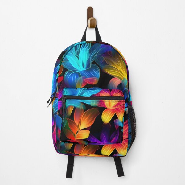 Item preview, Neon Vibrant Seamless Flowers Design | Exotic Floral Pattern | Vibrant Home Decor designed and sold by lipe1984.
