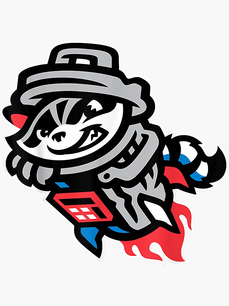 rocket city trash pandas cool Trash Panda  Sticker for Sale by