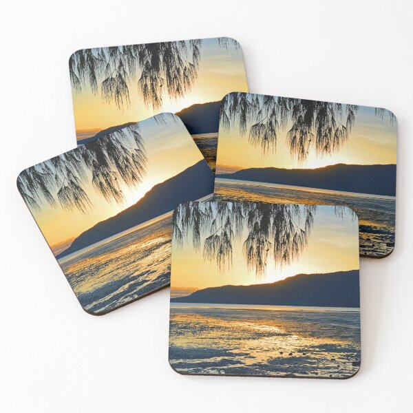 Item preview, Sunrise through the trees designed and sold by fnq-photography.