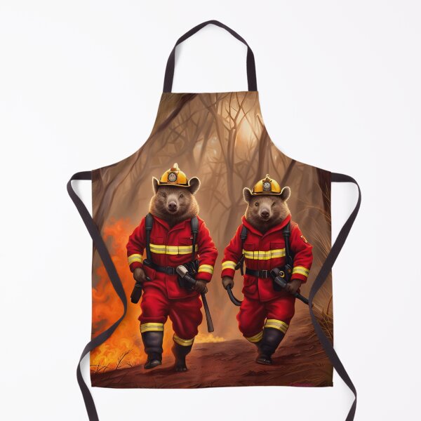 Item preview, Australian firefighting Wombats designed and sold by J7Simpson.