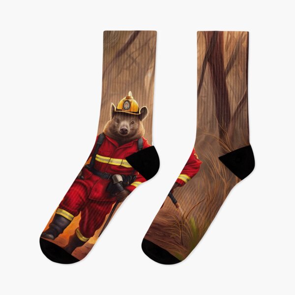 Item preview, Australian firefighting Wombats designed and sold by J7Simpson.