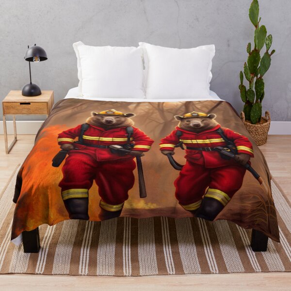 Item preview, Australian firefighting Wombats designed and sold by J7Simpson.