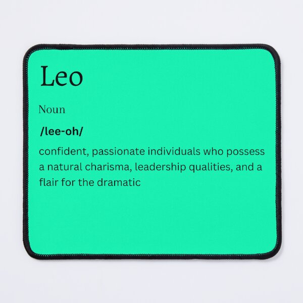 Item preview, Leo Definition Sticker | Embrace the Regal Energy of the Lion designed and sold by FunDifference.