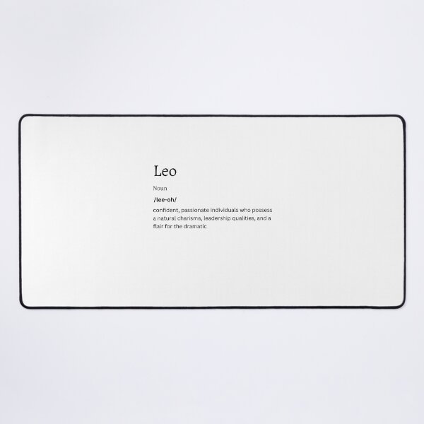 Item preview, Leo Definition Sticker | Embrace the Regal Energy of the Lion designed and sold by FunDifference.