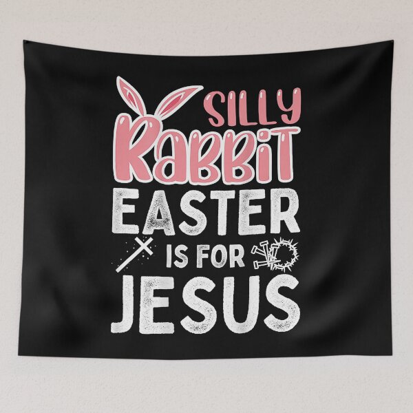 Item preview, Silly Rabbit Easter Is For Jesus Easter  designed and sold by kamahlicett0.