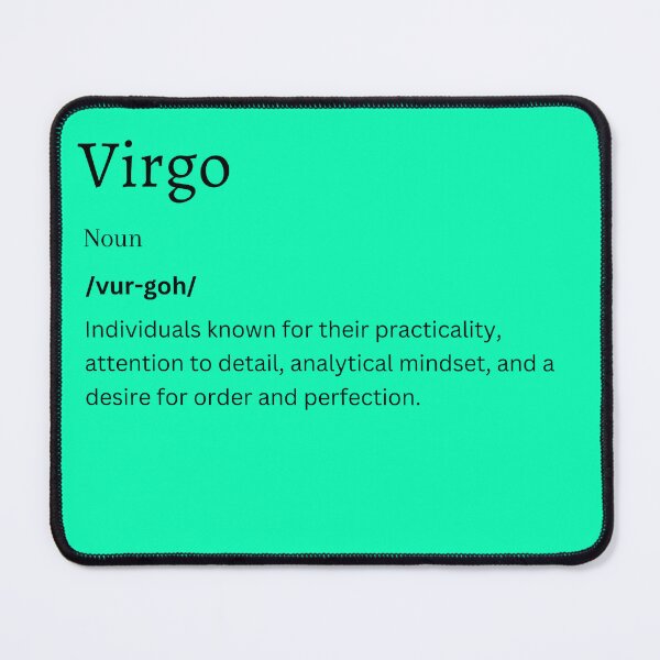 Item preview, Virgo Definition Sticker | Embrace the Analytical Mind of the Maiden designed and sold by FunDifference.