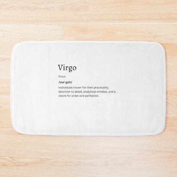 Item preview, Virgo Definition Sticker | Embrace the Analytical Mind of the Maiden designed and sold by FunDifference.