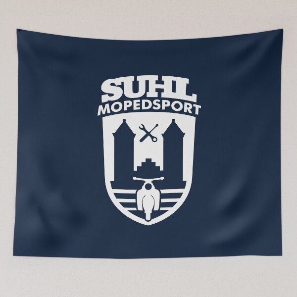 Item preview, Suhl Mopedsport with Simson Star / Sperber / Habicht v.2 (white) designed and sold by VEB Ostladen.