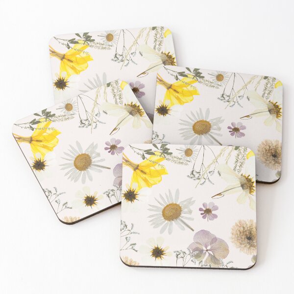 Item preview, Pure White Season Dried Floral Pattern designed and sold by Uranuxky.