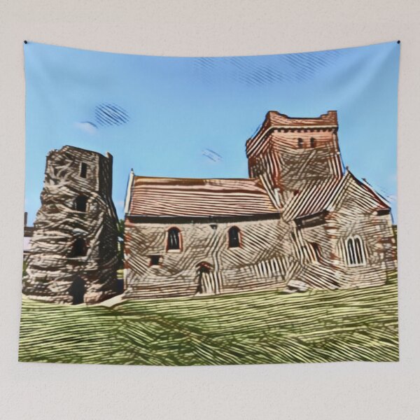 Item preview, Medieval Church In Line Design designed and sold by Fearless-Fox.