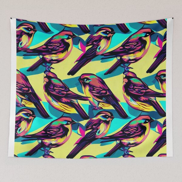 Item preview,  S P A R R O W S IN COLORS  designed and sold by luckymando.