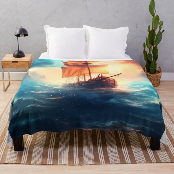 Item preview, Warship in a Rough Sea: A Battle Against the Elements designed and sold by SingularityGeek.