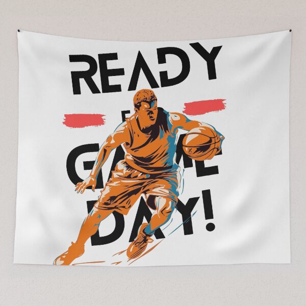 Item preview, Ready for Basketball game day designed and sold by LaartStudio.
