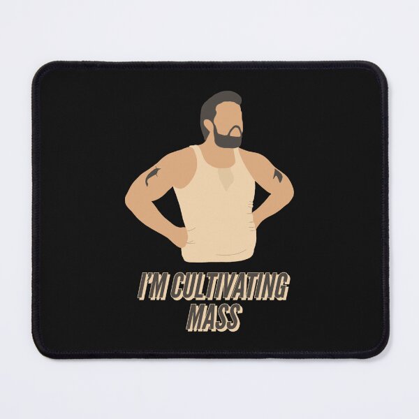 Item preview, i’m not fat i’m cultivating mass! designed and sold by MiqnaStudio.