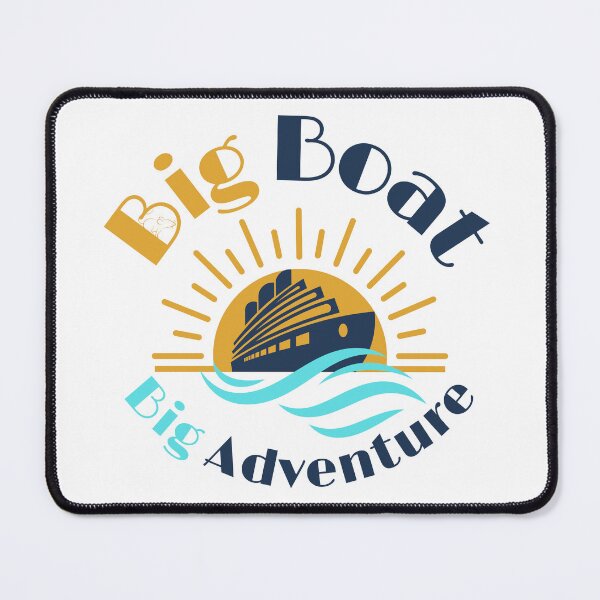 Item preview, Big Boat Big Adventure - Light Background designed and sold by StoneybrokeM.
