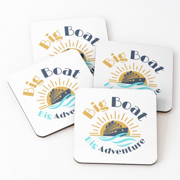 Item preview, Big Boat Big Adventure - Light Background designed and sold by StoneybrokeM.