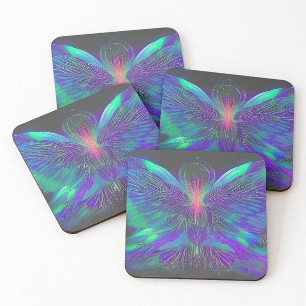 Item preview, Luminous Iridescent Angelic Butterfly I designed and sold by GGG-AI.