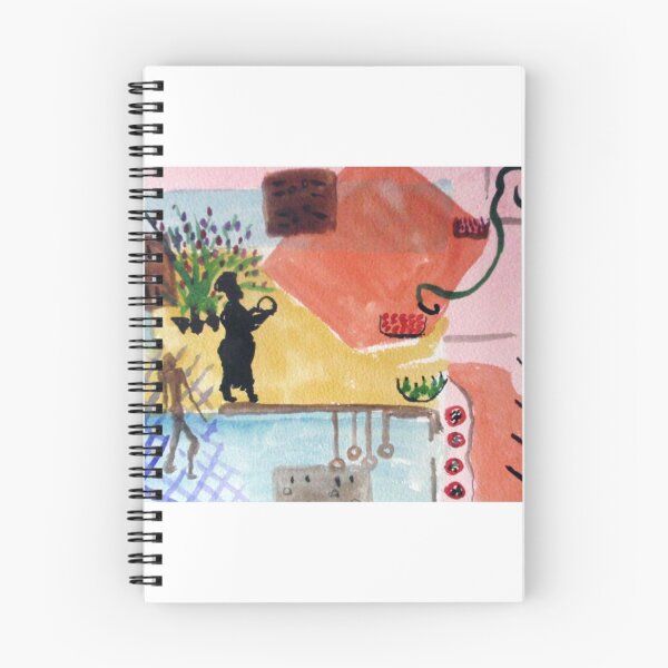 Item preview, Lady in kitchen designed and sold by nomdadart.