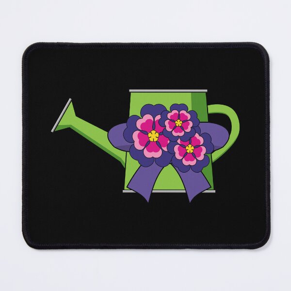 Item preview, Cute Watering Can with Flowers Bouquet designed and sold by BirdAtWork.