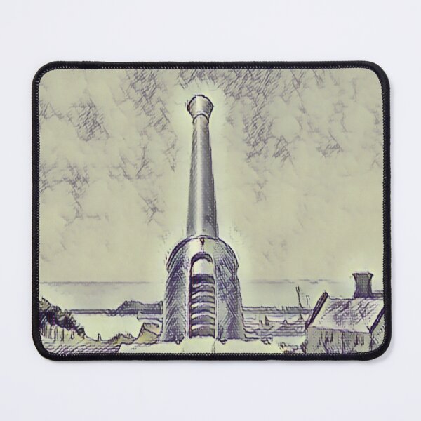 Item preview, Castle Gun In Pen And Ink designed and sold by Fearless-Fox.
